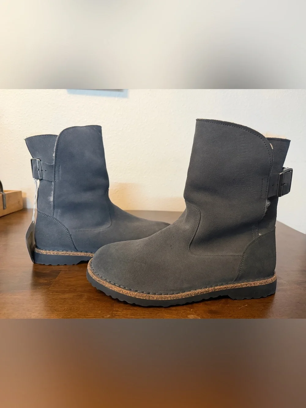 Birkenstock comfortable gray